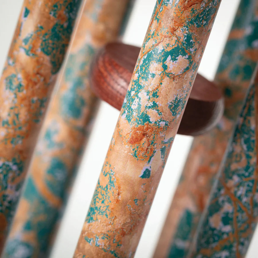 Woodstock Decor Patina Green Marble Chime