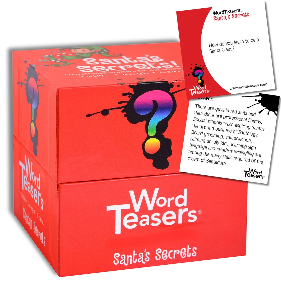 Word Teasers Santa's Secrets!