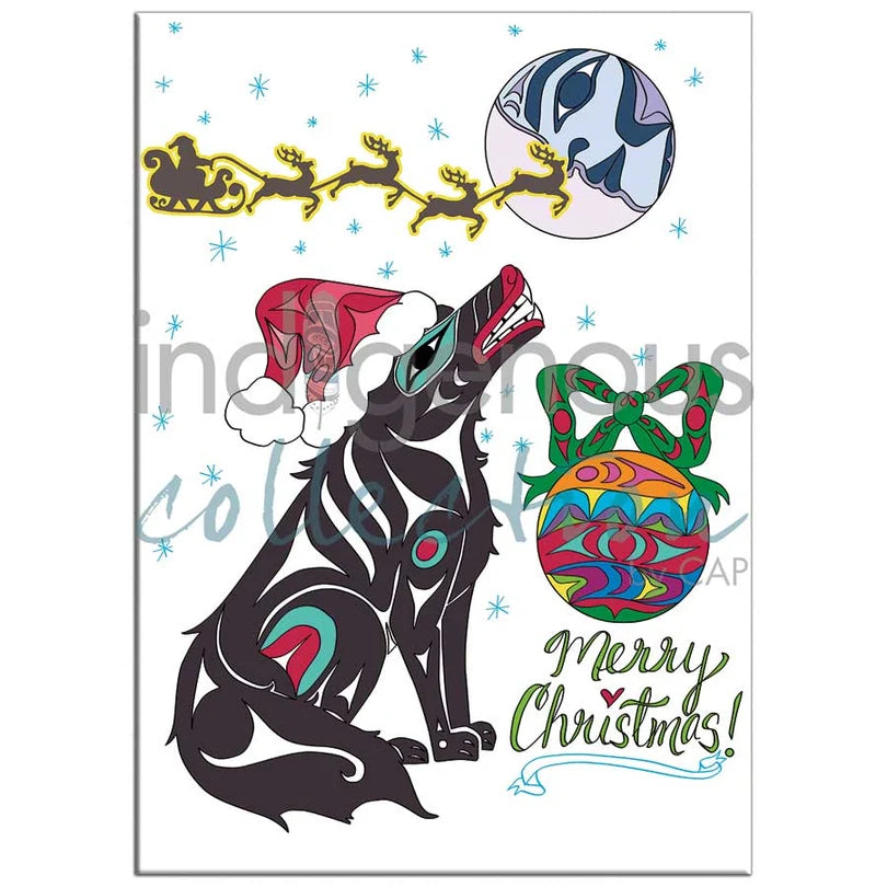 Xmas Magnet by Angela Kimble