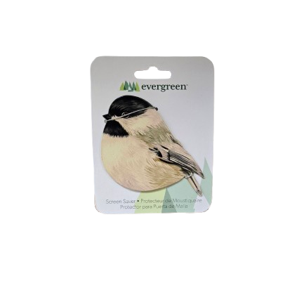 Chickadee Realistic Bird Screen Door Saver – Urban Nature Store