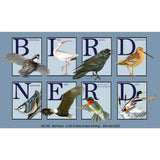 Bird Nerd Stone Blue 100% Cotton T-Shirt - Large