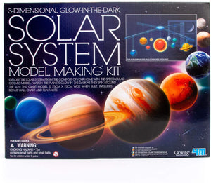 3D Glow-in-The-Dark Solar System Mobile Making Kit
