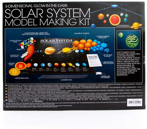 3D Glow-In-The-Dark Solar System Mobile Making Kit - DIY Science