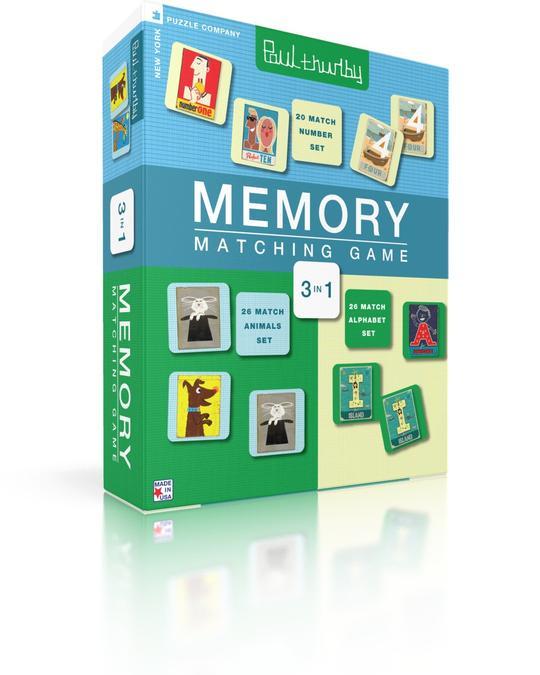 3 in 1 Memory Matching Game