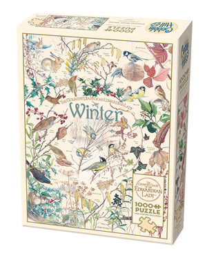 The Country Diary of an Edwardian Lady, Winter 1000pc Puzzle