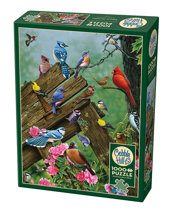 Buy Birds of the Forest, 1000pc Puzzle Online in Canada - Urban