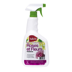 Safer's Rose and Flower Insecticide 1L Ready-to-Use