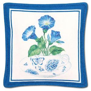 Spiced Mug Mat: Blue Flower