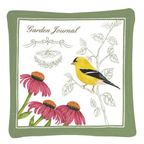 Spiced Mug Mat: Goldfinch Garden Journal