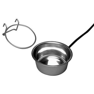 Allied Precision Stainless Steel 1 QT Heated Pet Bowl
