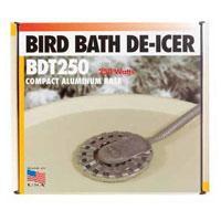 Allied Precision 250 Watt Aluminum Bird Bath De-Icer