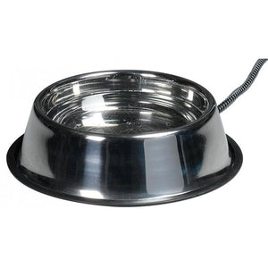 Allied Precision Stainless Steel 5 QT Heated Pet Bowl