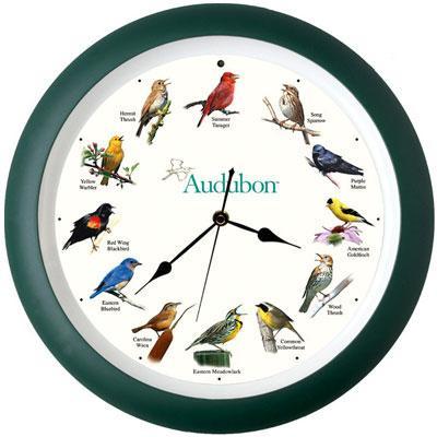Audubon Singing Clock, 13 Inch