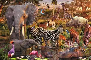 African Animal World 3000pc Puzzle