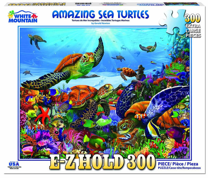 Amazing Sea Turtles 300 Piece Jigsaw Puzzle