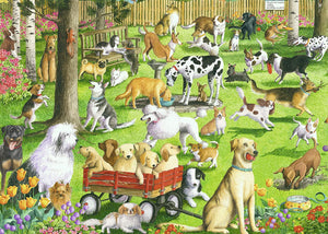 At the Dog Park 500pc Large Format Puzzle