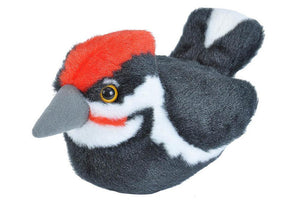 Audubon II Singing Plush Bird - Pileated Woodpecker