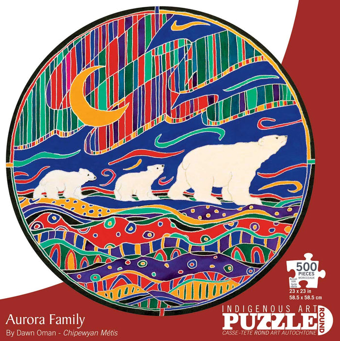Aurora Family 500pc Puzzle