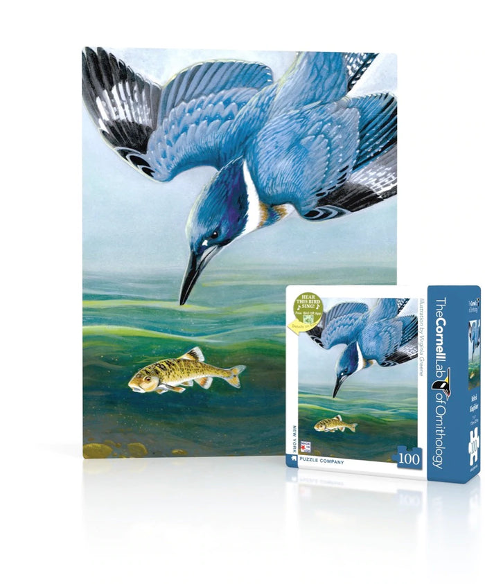 Belted Kingfisher 100pc Puzzle