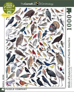 Birds of Eastern and Central North America 1000 Piece Jigsaw Puzzle
