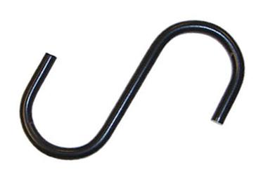 Black S-Hook, 4 Inch (Store Pickup Only)
