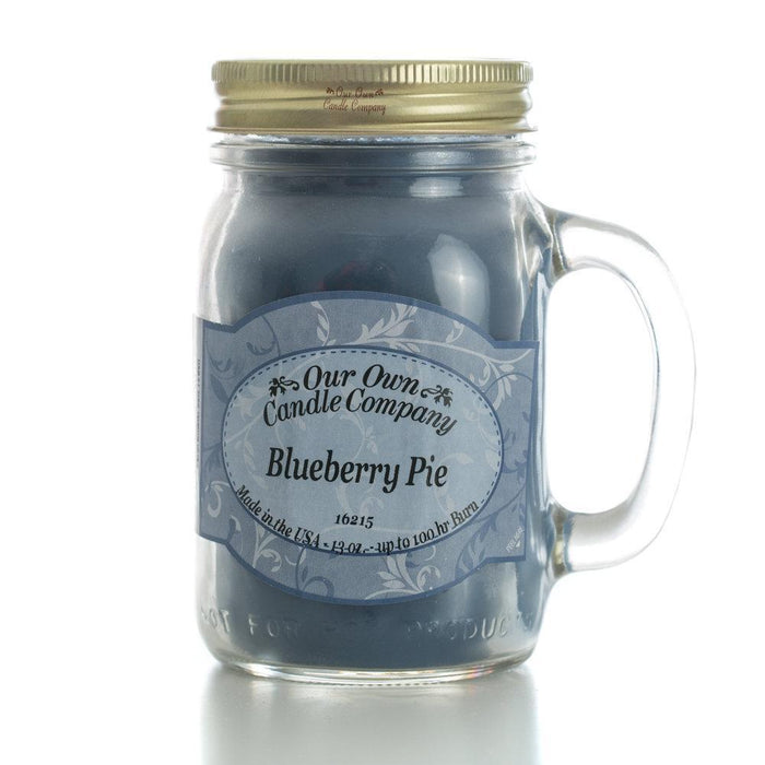 Blueberry Pie Mason Jar Soy Candle