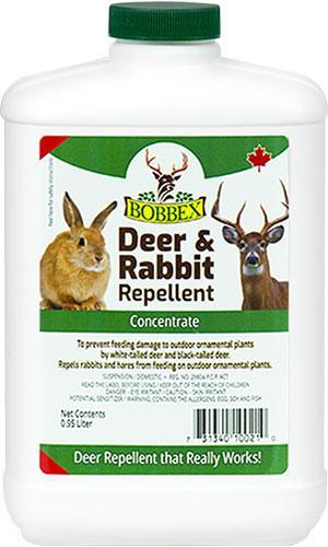 Bobbex Deer and Rabbit Repellent, 0.95L Concentrate