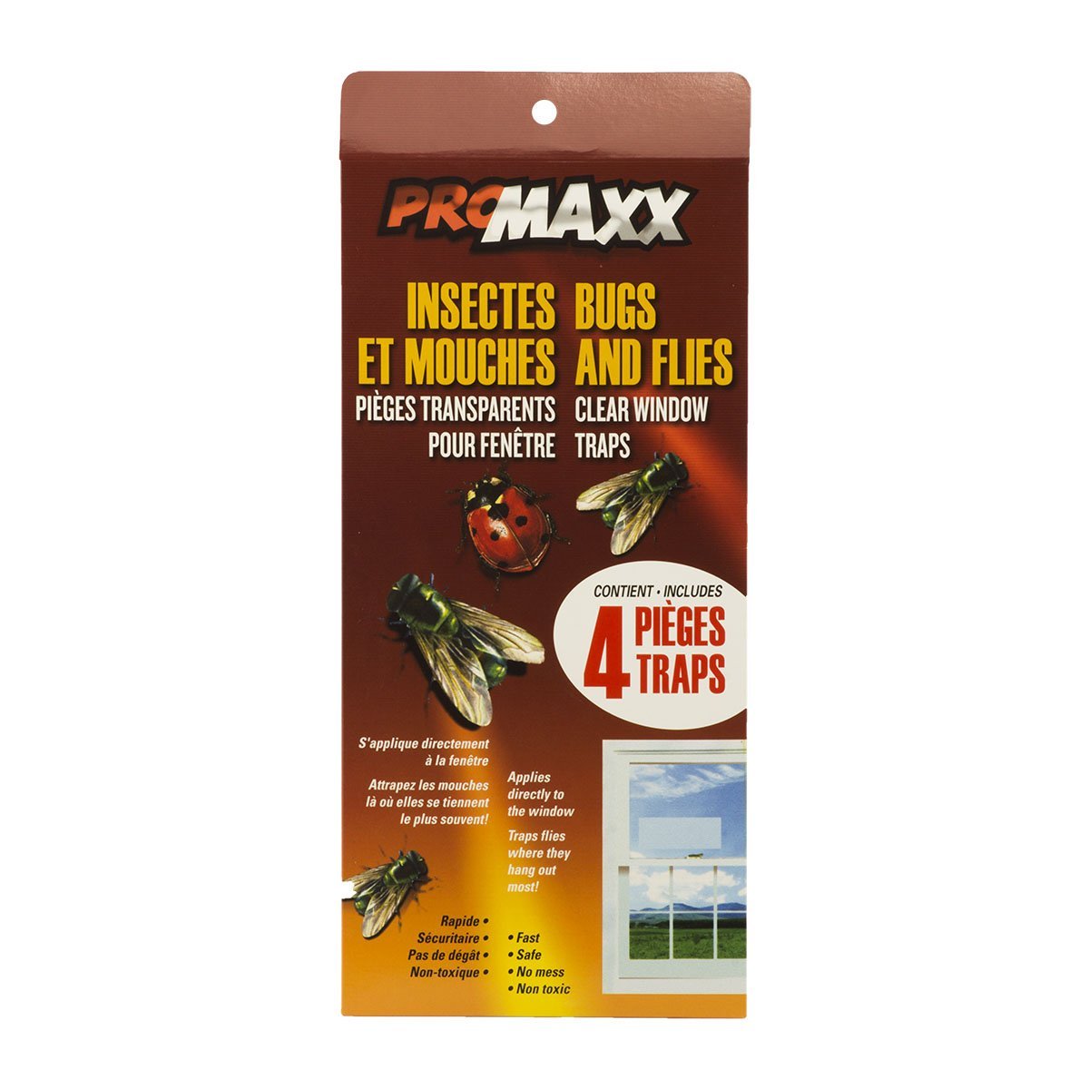 Bugs & Flies Clear Window Trap,Superior Control Products