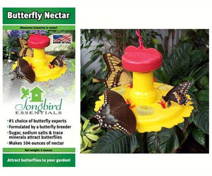 Butterfly Feeder and Nectar Combo