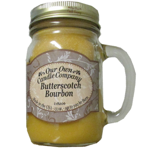 Butterscotch Bourbon Mason Candle