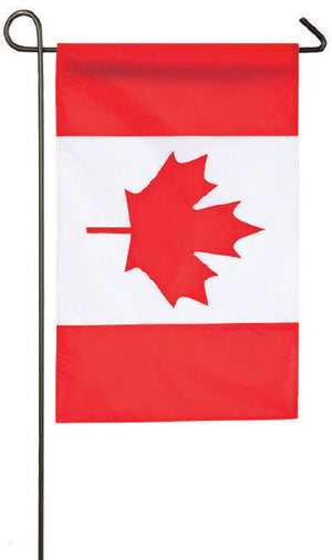 Canada Garden Applique Flag