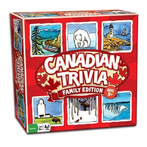 Canadian Trivia Game, Family Edition