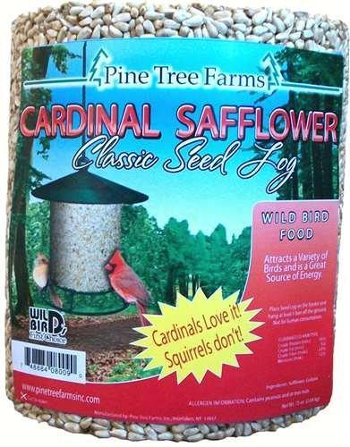 Cardinal Safflower Classic Seed Log, 62oz