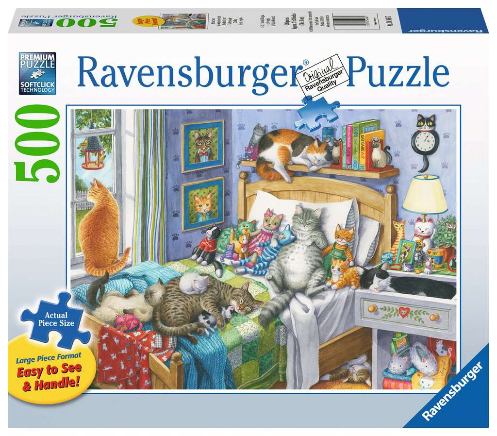 Cat Nap 500pc Puzzle – Urban Nature Store