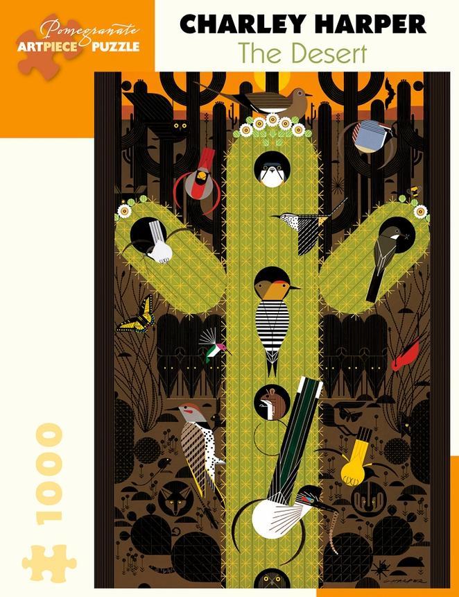 Buy Charley Harper: The Desert 1000-Piece Jigsaw Puzzle Online