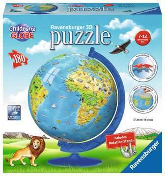 Children's Globe 3D Puzzle, 180pc