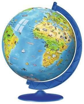 Children's Globe 3D Puzzle, 180pc