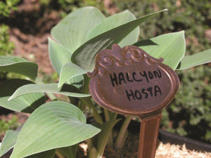 Classic Impressions Ornamental Copper Garden Plant T-Label