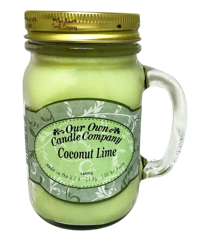 Coconut Lime Mason Candle