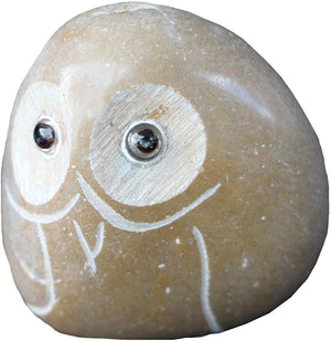 Colored Boulder Owl, 1 Inch (Store Pickup Only)