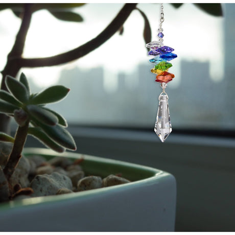 Crystal Rainbow Cascade Icicle
