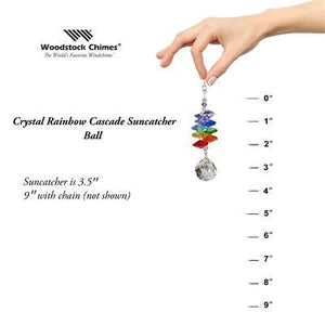 Crystal Rainbow Cascade Suncatcher - Ball