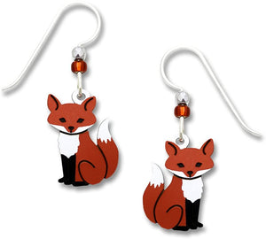 Cute Sitting Fox Earrings