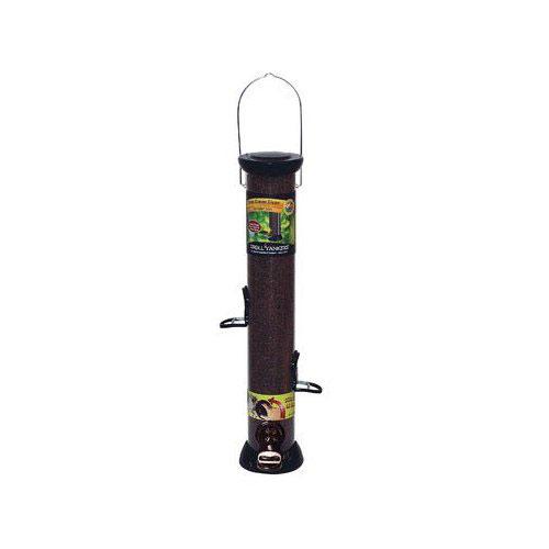 Droll Yankees Clever Clean 18-Inch Thistle Feeder (Onyx)