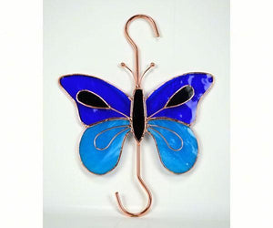 Dark & Light Blue Butterfly Hook