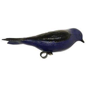 Deluxe Painted Purple Martin Decoy With Mount