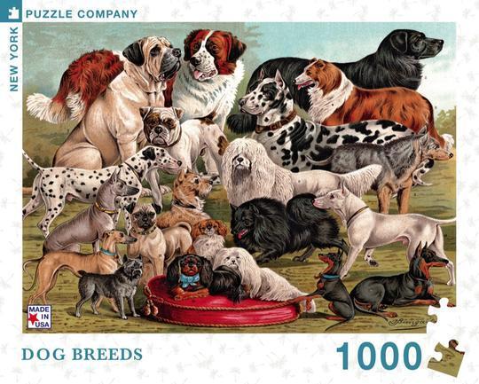 Dog Breeds 1000pc Puzzle