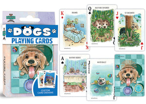 Dogs Playing Cards, 54 Card Deck