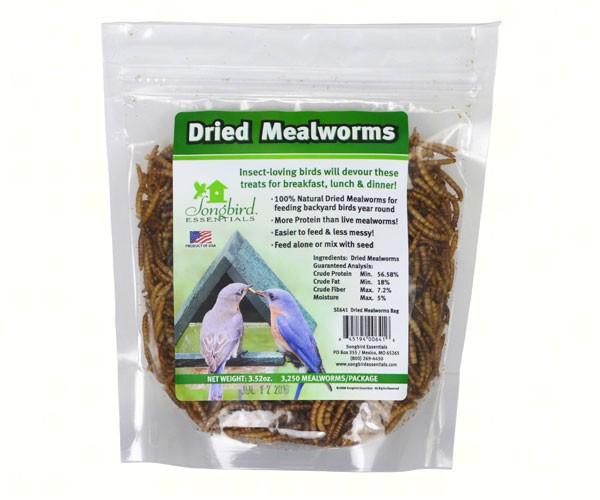 Buy Dried Mealworms, 3.5oz Online With Canadian Pricing Urban Nature Store