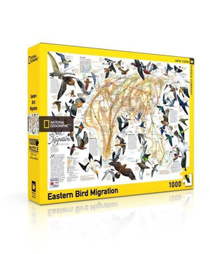 Eastern Bird Migration 1000 Piece Jigsaw Puzzle